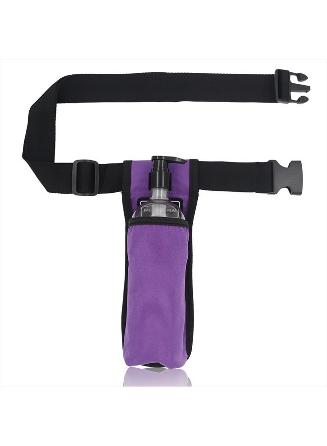 wearwan Massage Oil Holster, Adjustable and Durable Massage Holster, Bag only, Bottle not Included (1B-Purple) - Image 1