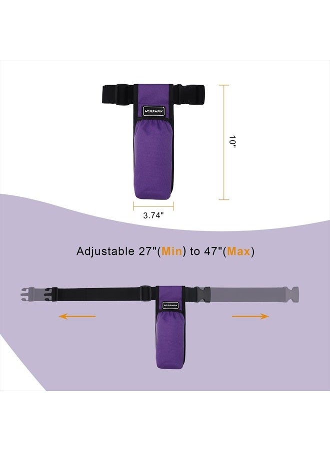 wearwan Massage Oil Holster, Adjustable and Durable Massage Holster, Bag only, Bottle not Included (1B-Purple) - Image 4