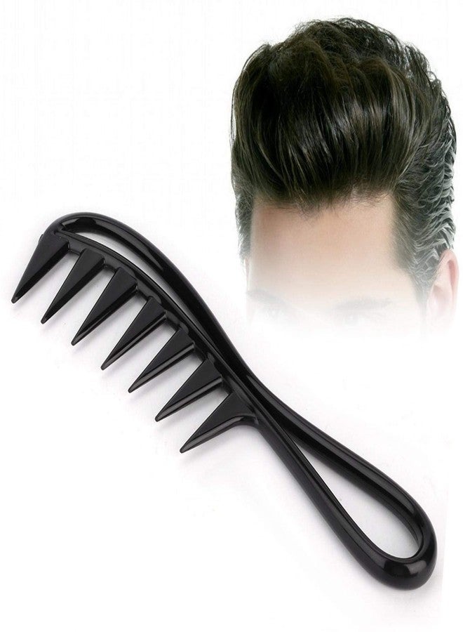 Yinhing Wide Tooth Comb,2pcs Professional Hair Comb Wide Teeth Comb,Shark Comb Curly Hair Hairdressing Comb Hair Styling Tool - Image 3