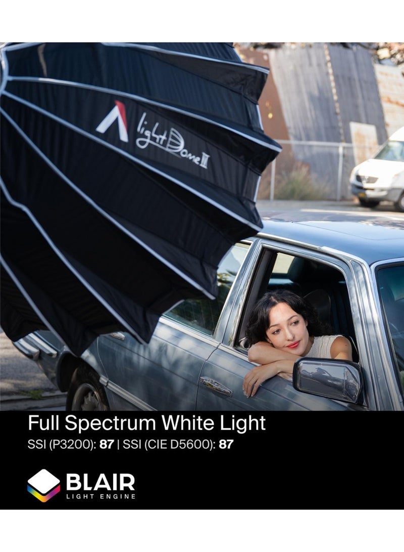 Aputure Storm 700x 700W Bi Color LED Video Light Compact COB Studio Light with App and DMX Control CRI TLCI 95 IP65 for Film Photography YouTube Production Monolight - Image 2