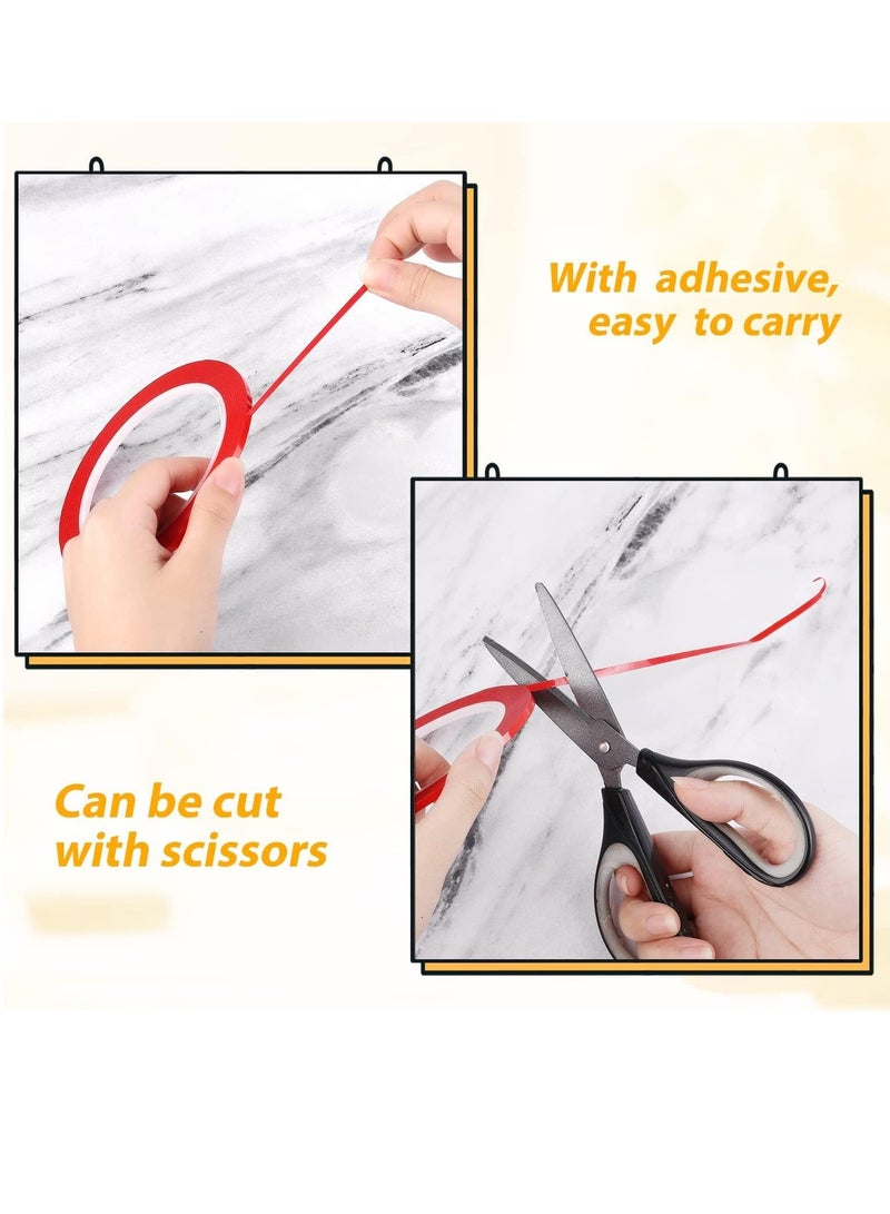 SOLARAE 6 Rolls Violin Fingering Tape, 3mm Tape Sticker for Violin Cello Practice Beginners' Finger Position Marker (5 Colors) - Image 5