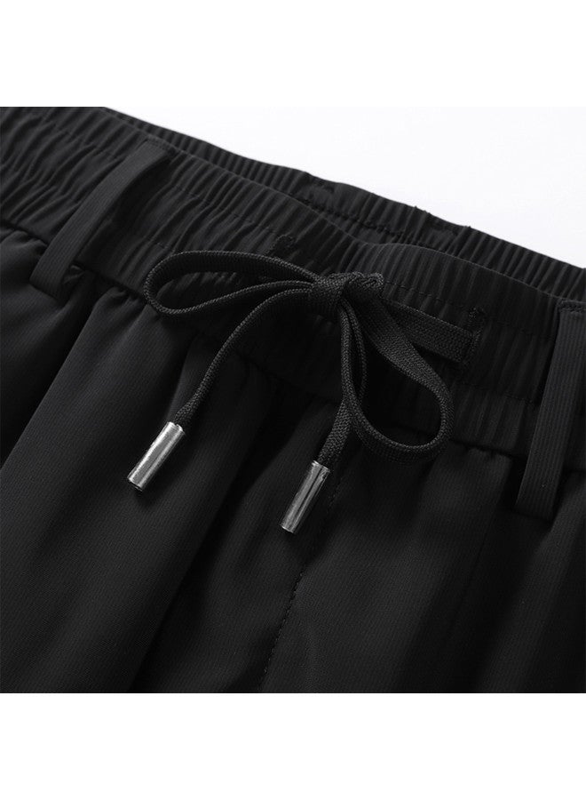 Tucano men's Casual Pants - Summer Thin Straight-leg Trousers With Stretch, Trendy & Versatile - Image 5