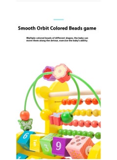 Y&D Wooden Deer Functional Calculation Frame For Children Children's Early Education Puzzle Toys  - Image 4