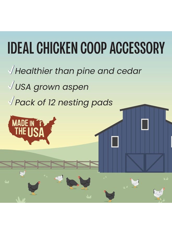 MagJo Pet Excelsior Aspen Shaving Nesting Liners 12 Pack (12 Pack) - Image 2