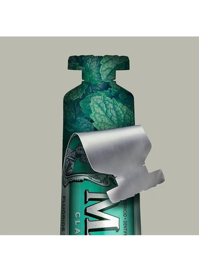 مارفيس معجون أسنان النعناع القوي الكلاسيكي 25 مل ، معجون أسنان ذو نكهة مثيرة يساعد على إزالة اللوحة مع طازجة طويلة الأمد - Image 5