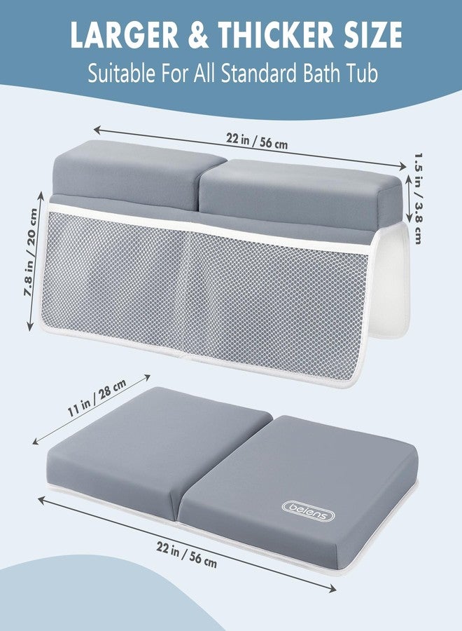 beiens Bath Kneeler and Elbow Rest Pad Set, 1.5-Inch Thick Memory Foam Pads - Image 4