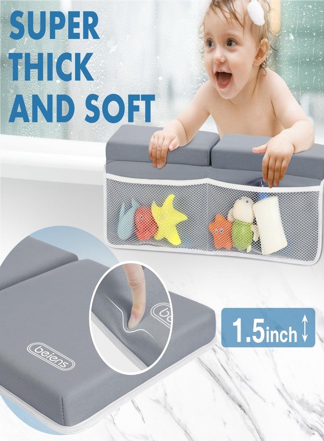 beiens Bath Kneeler and Elbow Rest Pad Set, 1.5-Inch Thick Memory Foam Pads - Image 3