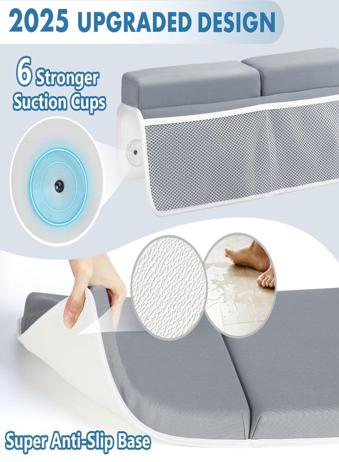 beiens Bath Kneeler and Elbow Rest Pad Set, 1.5-Inch Thick Memory Foam Pads - Image 2