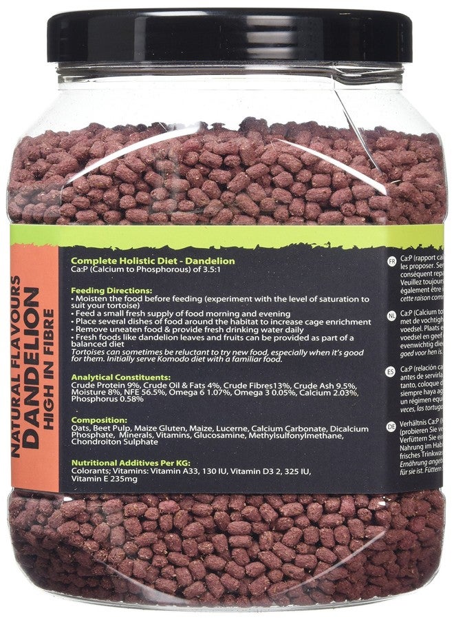 Komodo Complete Holistic Tortoise Diet Dandelion 680 g - Image 4