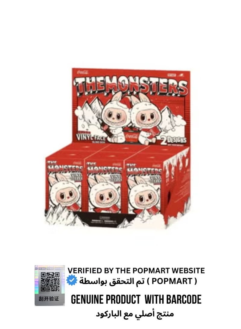 Pop Mart x Bobo & Coco 100%  Labubu Coca Cola Series Vinyl Plush Pendant (Whole Set) 6pc Blind Box original - Image 1