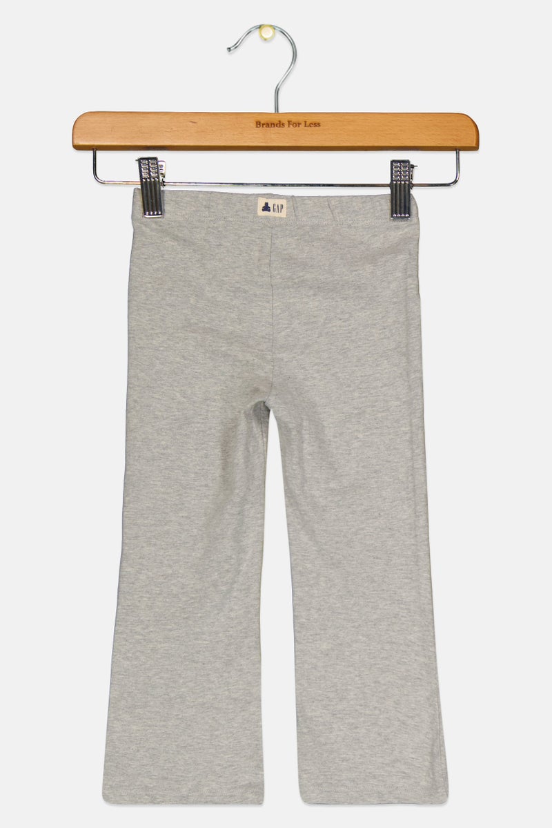 GAP Toddlers Girl Heather Pull On Leggings, Light Grey - Image 2