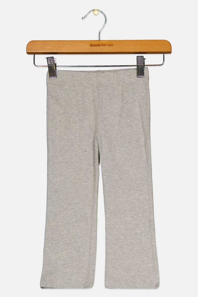 GAP Toddlers Girl Heather Pull On Leggings, Light Grey - Image 1