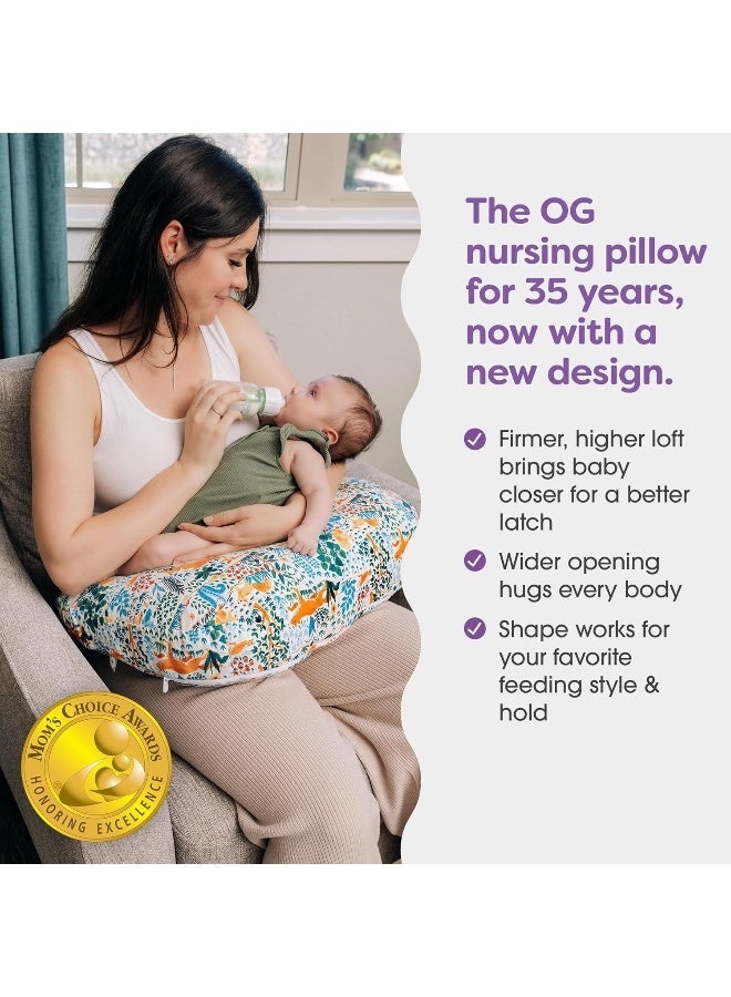 Boppy New Nursing Pillow â€“ Colorful Forest Animals - Image 3
