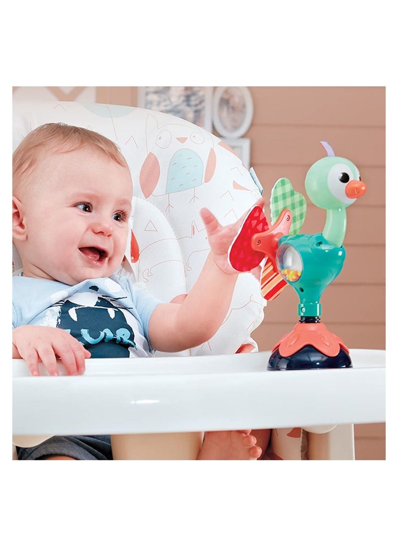 SYOSI - Baby Rattles Toy Infant High Chair Toys with Suction Cup Grab and Spin Seneory Development Toddler Tray Toy Gifts for 6 12 18 24 Months 1 2 Year Olds Boys Girls - Image 1