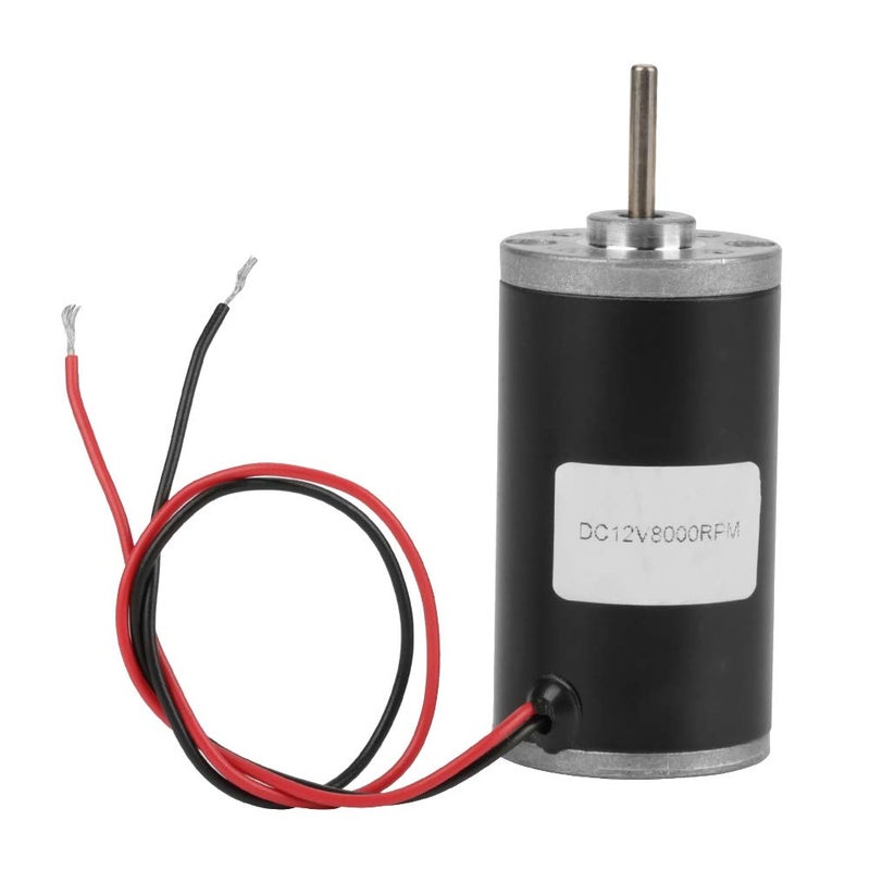 Wal front 31ZY Permanent Magnet Motor, 6V/12V/24V 3500-8000RPM Permanent Magnet DC Motor Electric Brushed Motor CW/CCW (12V 8000RPM) - Image 1