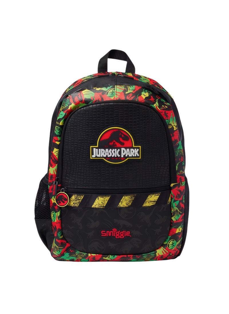 Smiggle Smiggle Cartoon Printed Boys and Girls Backpack Primary and Secondary School Students Backpack Outdoor Leisure Backpack 42*30cm 