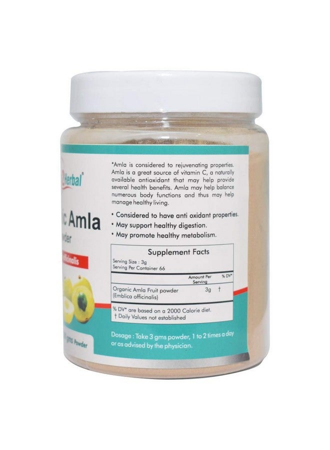 Way2Herbal Organic Amla Powder 200 gram - Pack of 5 - Image 4