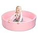 TRENDBOX Extra Large Soft Foam Ball Pit 512 x 118 NO Balls in Large Sponge Round Ball Pool Indoor Round Children Toddler Playpen  Light Pink - Image 4