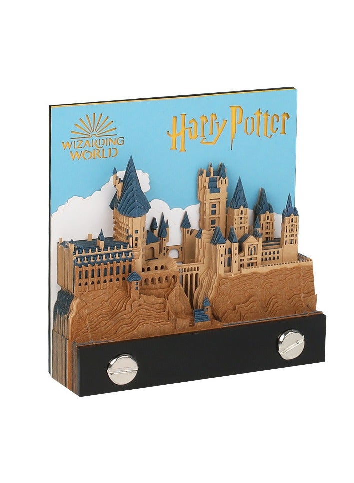 Generic Desktop Ornament Paper Carving, 3D Sticky Note Paper 