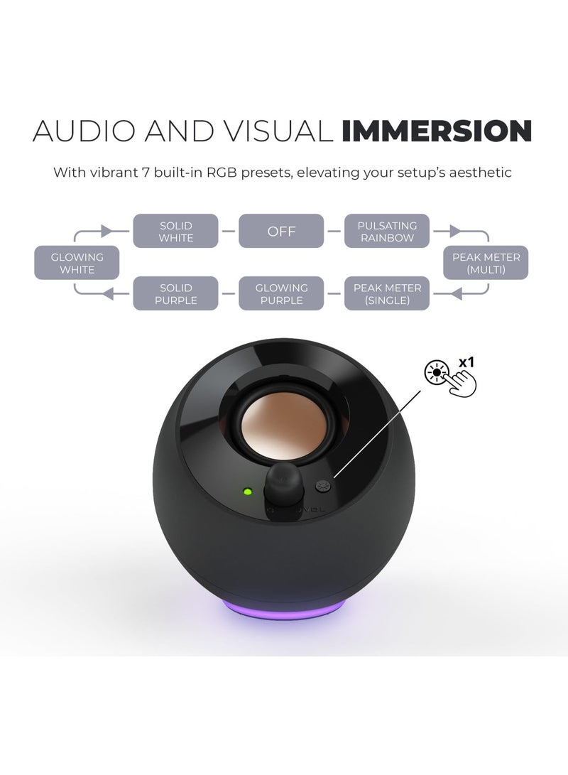 كريتيف الطاقة لأجهزة الكمبيوتر وأجهزة الكمبيوتر المحمولة (أسود) - Image 3