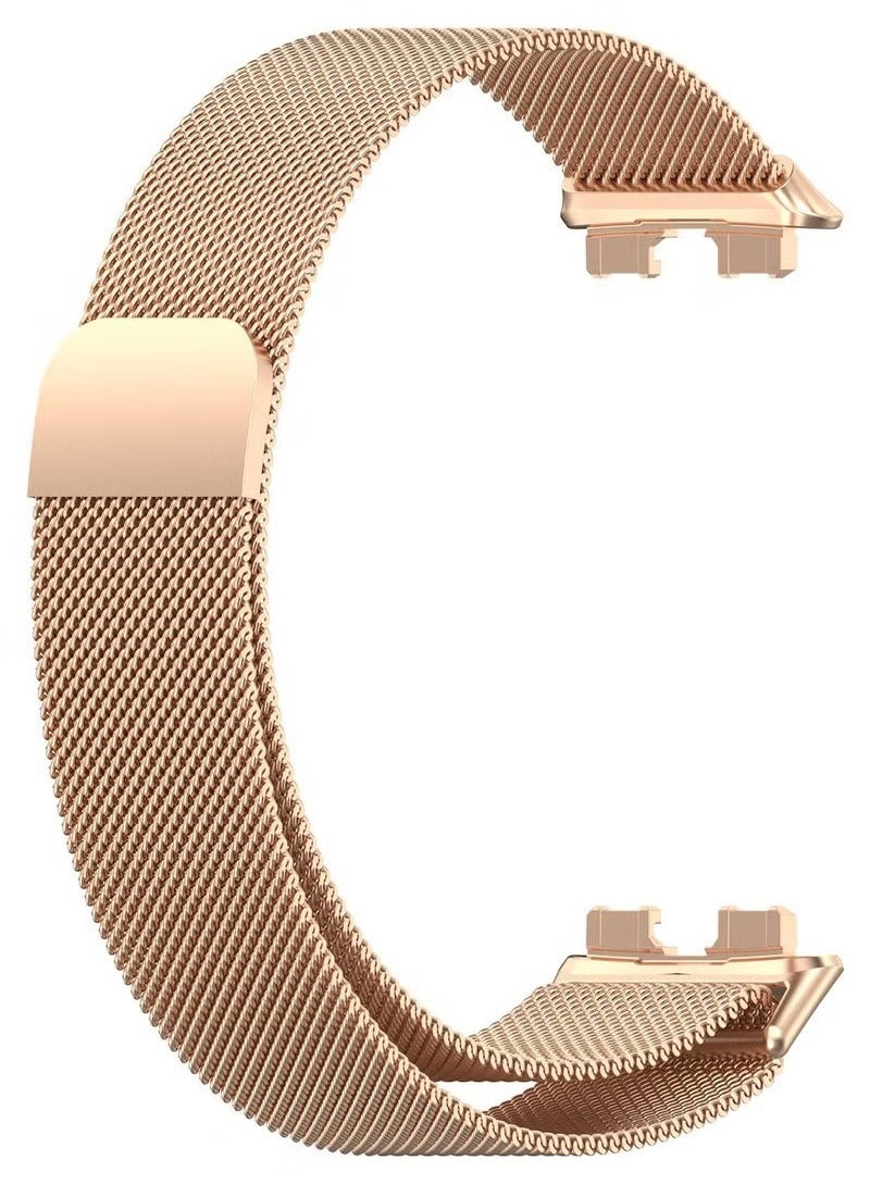 3-Pack Stainless Steel Milanese Loop Band Watchband For HUAWEI Band 8/9 Black/Sliver/Gold - Image 3