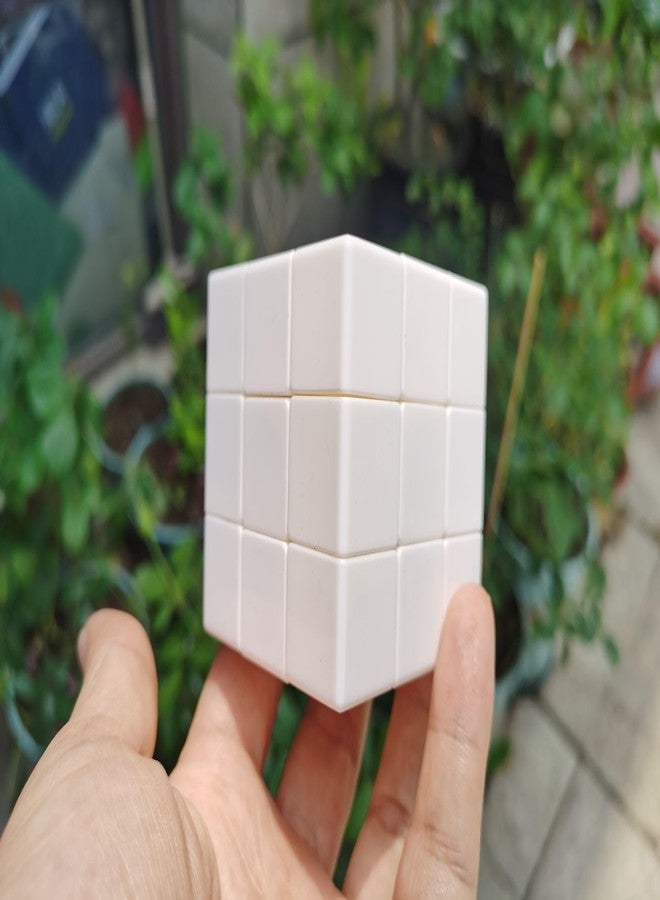 كوبر سبيد مكعب السرعة الفارغ من كيوبرسبيد 3x3x3، مكعب أبيض 3x3، لعبة ألغاز لتخفيف التوتر، مكعب بلون واحد، ألغاز فارغة للرسم عليها - Image 2