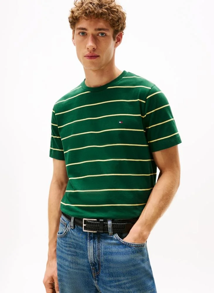 TOMMY HILFIGER Striped Crew Neck T-Shirt