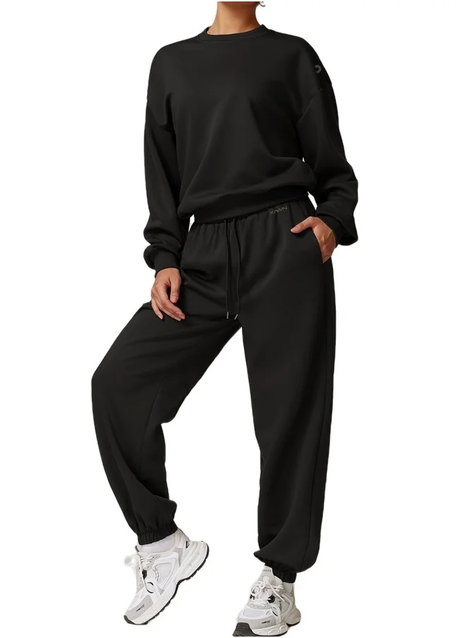 كون.يوغا Womens Mid Waist Workout Sport Sweatpants Yoga Pants Running Pants