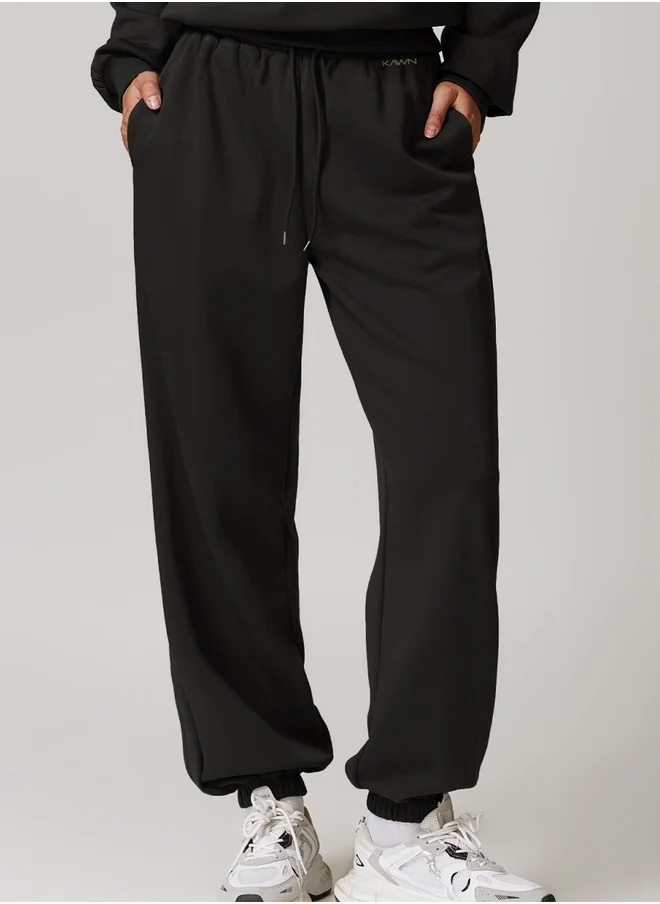 كون.يوغا Womens Mid Waist Workout Sport Sweatpants Yoga Pants Running Pants