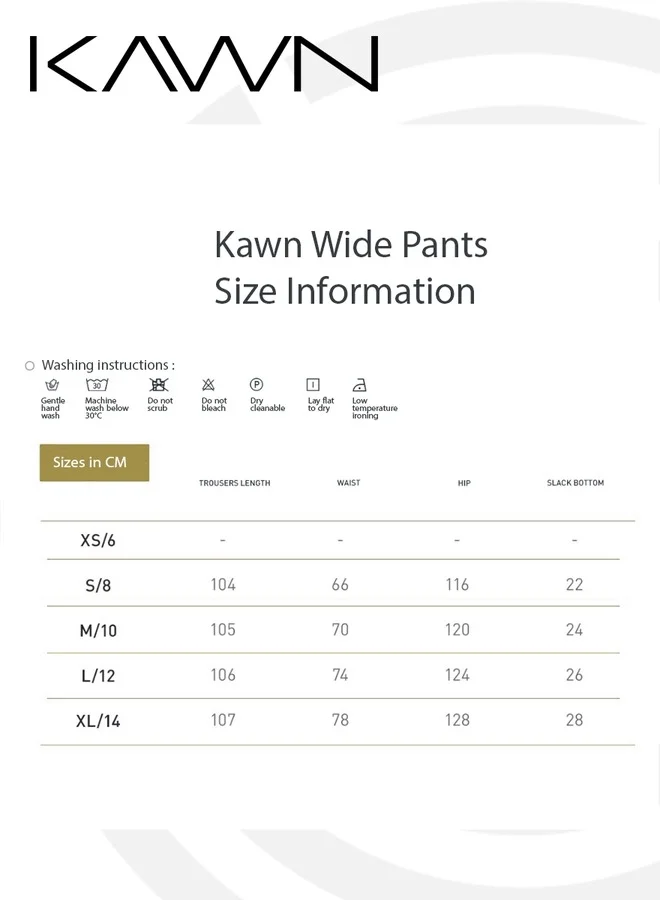 KAWN.YOGA Womens Mid Waist Oversized Wide Leg Joggers