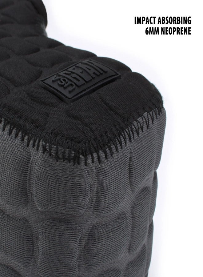USA Gear DSLR Camera Case/SLR Camera Sleeve FlexARMOR X w/Deluxe Padded Neoprene Protection, Caribiner Clip & Accessory Storage - Works With Nikon D3400 / Canon EOS Rebel SL2 / Pentax K-70 & More - Image 4