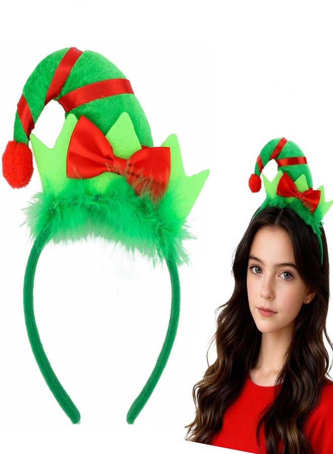 LKQBBSZ Christmas Hat Headband Lightweight Hair Accessory for Festivals Parties and Cosplay Holiday Decor - Image 1