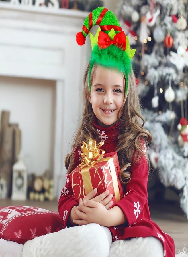 LKQBBSZ Christmas Hat Headband Lightweight Hair Accessory for Festivals Parties and Cosplay Holiday Decor - Image 3