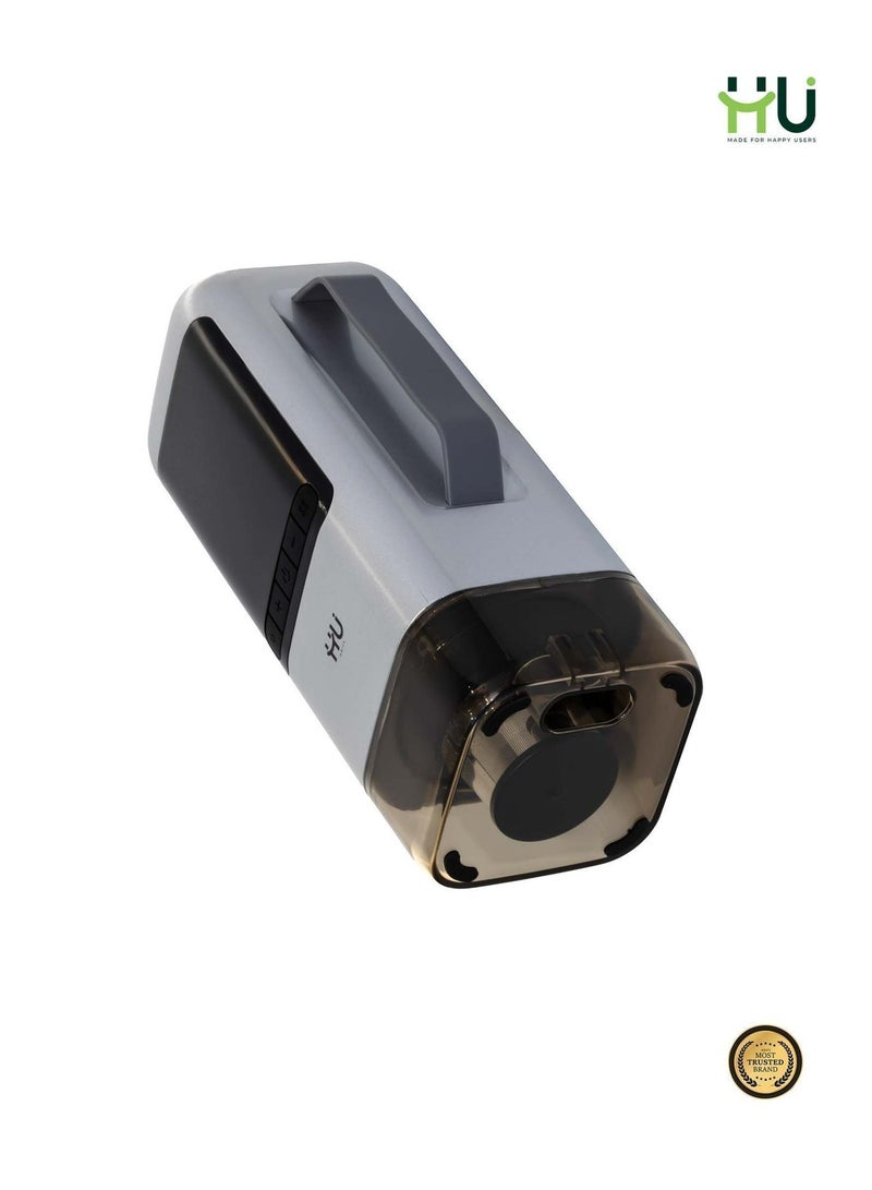 إتش يو مشغل بطارية السيارة المحمول (Jump Starter) – باور بانك طوارئ متعدد الوظائف مع ميزات أمان وشحن - Image 5