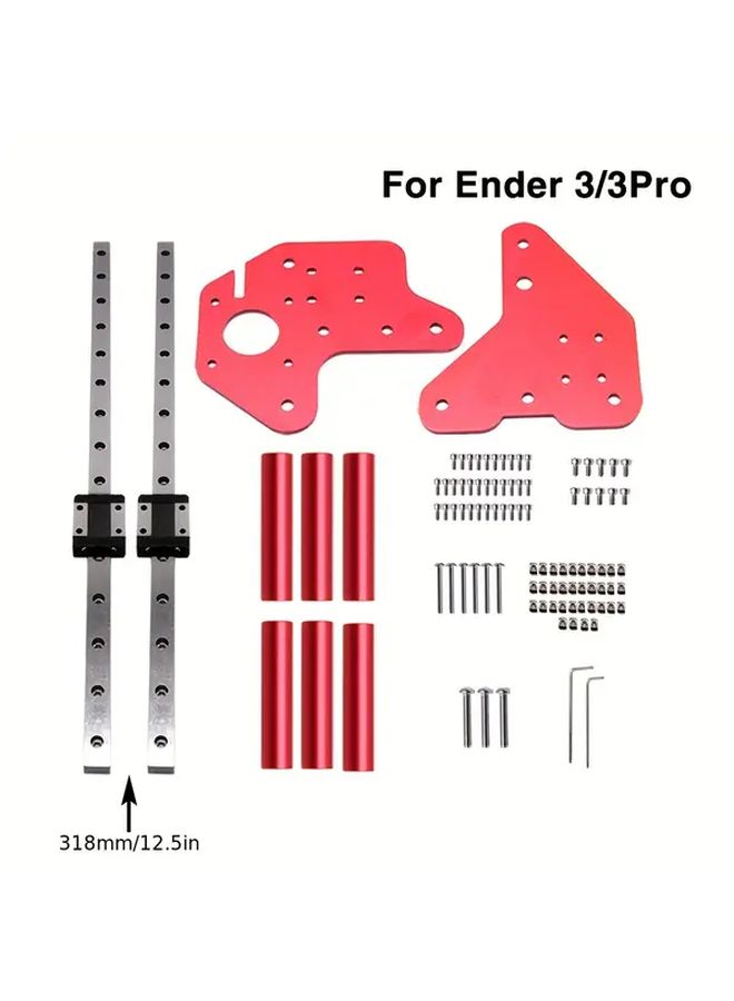 Dual Z Axis MGN12C Linear Guide Upgrade Kit 475mm Linear Rail For Ender 3 Series 3D Printer Parts - Image 1