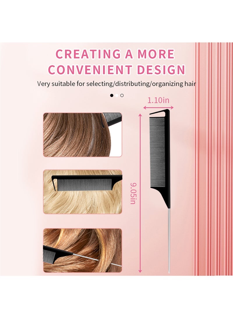 Hair Wax Stick, Hair Styling Wax Set - Strong Hold Non-Greasy for All Hair Types | Includes Slick Stick & 3 Combs - Image 2