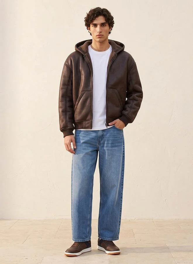 لي كوبر Lee Cooper Jacket with Hood