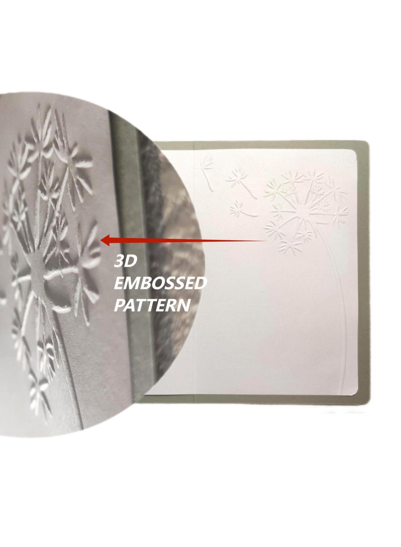 BenQuand Luxury Gray Valentines Day Gifts, Romantic Valentines Day Card for Boyfriend Girlfriend Card With Envelope And Seal Thank You Greeting Card Postcard  - Image 4