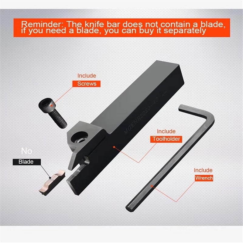 1PCS MGEHR1010 MGEHR1212 MGEHR1616 MGEHR2020 CNC Lathe Machine Accessories Turning Tool Holder for MGMN Insert Machinist Lathe Tools(MGEHR1616-2) - Image 5