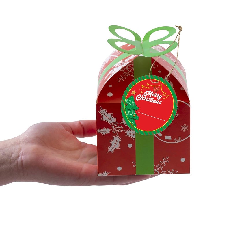 TOYXE Merry Christmas Gift Wrap Tags Pack of 10 Pieces - Image 2