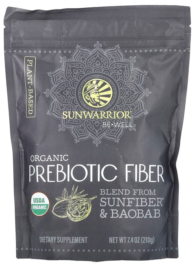 Sunwarrior Organic Prebiotic Fiber 7.4 oz (210 g) 
