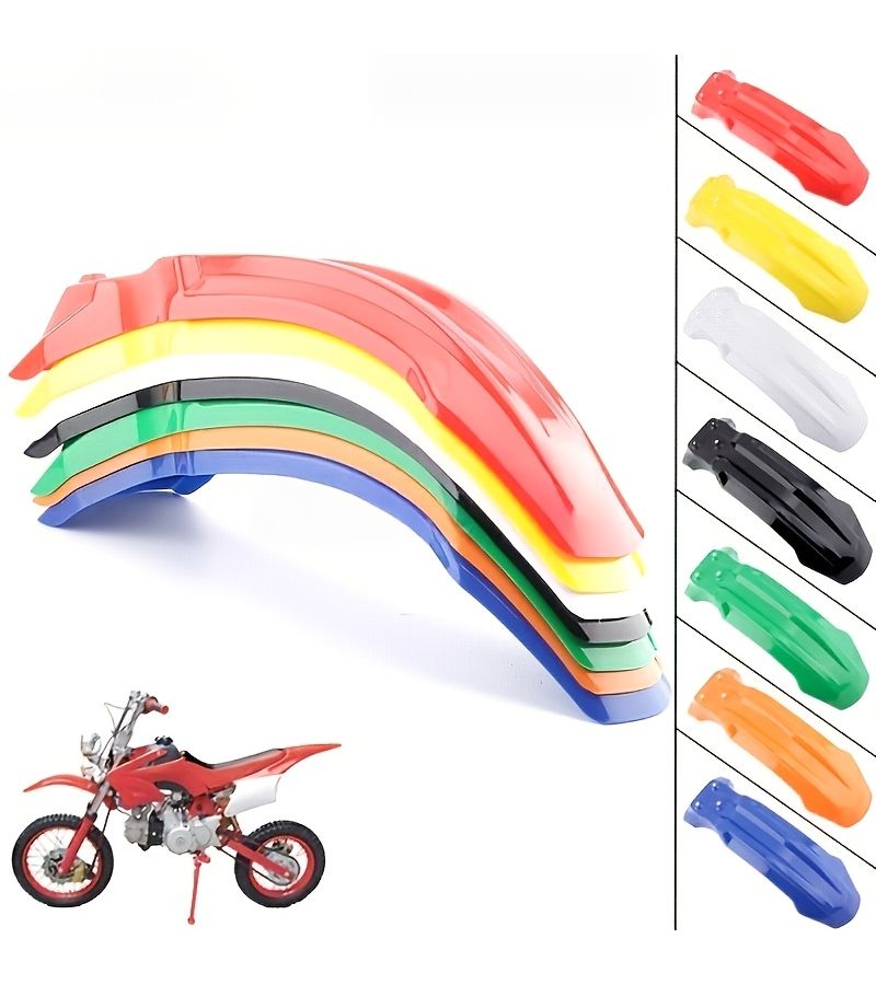 Red Off Road Motorcycle Front Fender Compatible With Apollo 110 125CC Mini Motocross Shell Guard - Image 2