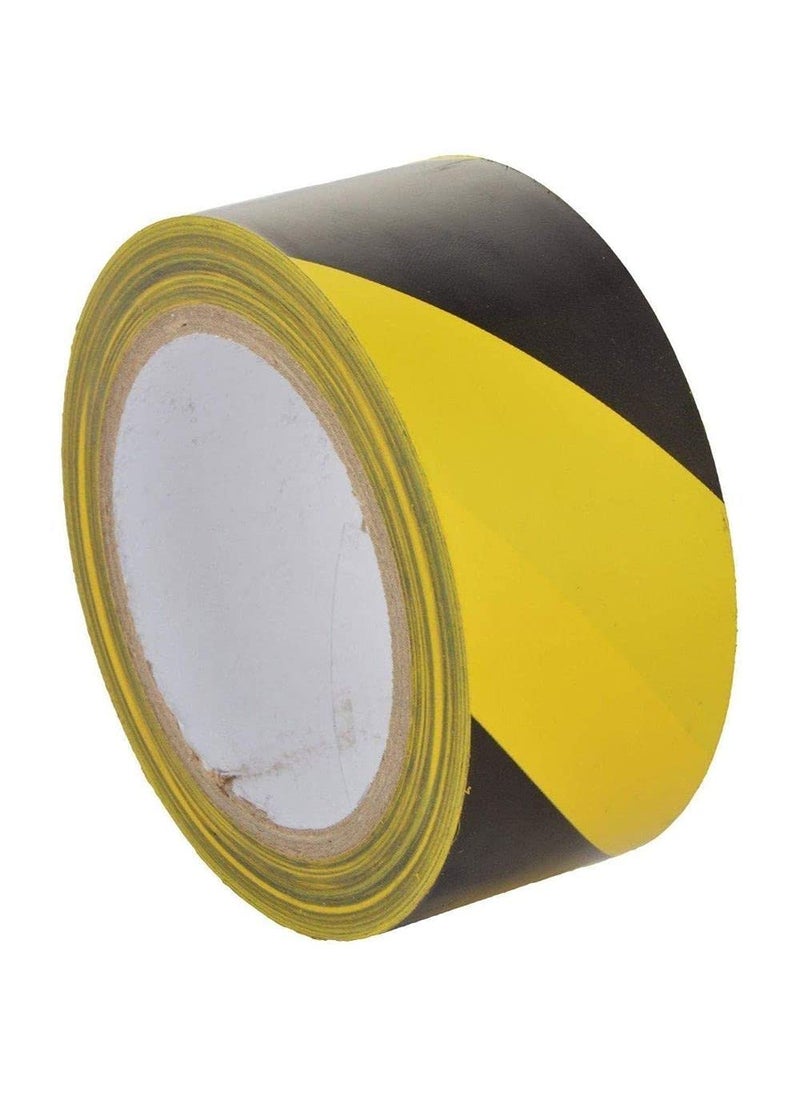 DIY Crafts DIY Crafts CTDIYHI41359 Adhesive Black and Yellow Hazard Warning Safety Tape Design No 2 10 Meter  - Image 3