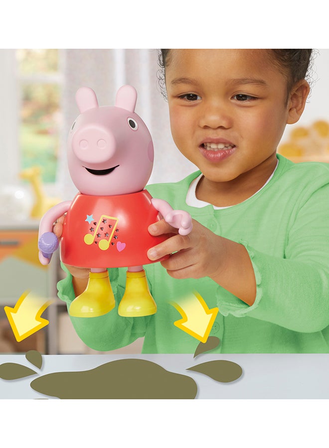 Peppa Pig Talk & Sing Peppa Doll, Musical Toy with 50+ Sounds, Phrases, and Songs, Preschool Toys for 3 Year Old Girls and Boys and Up  - Image 3