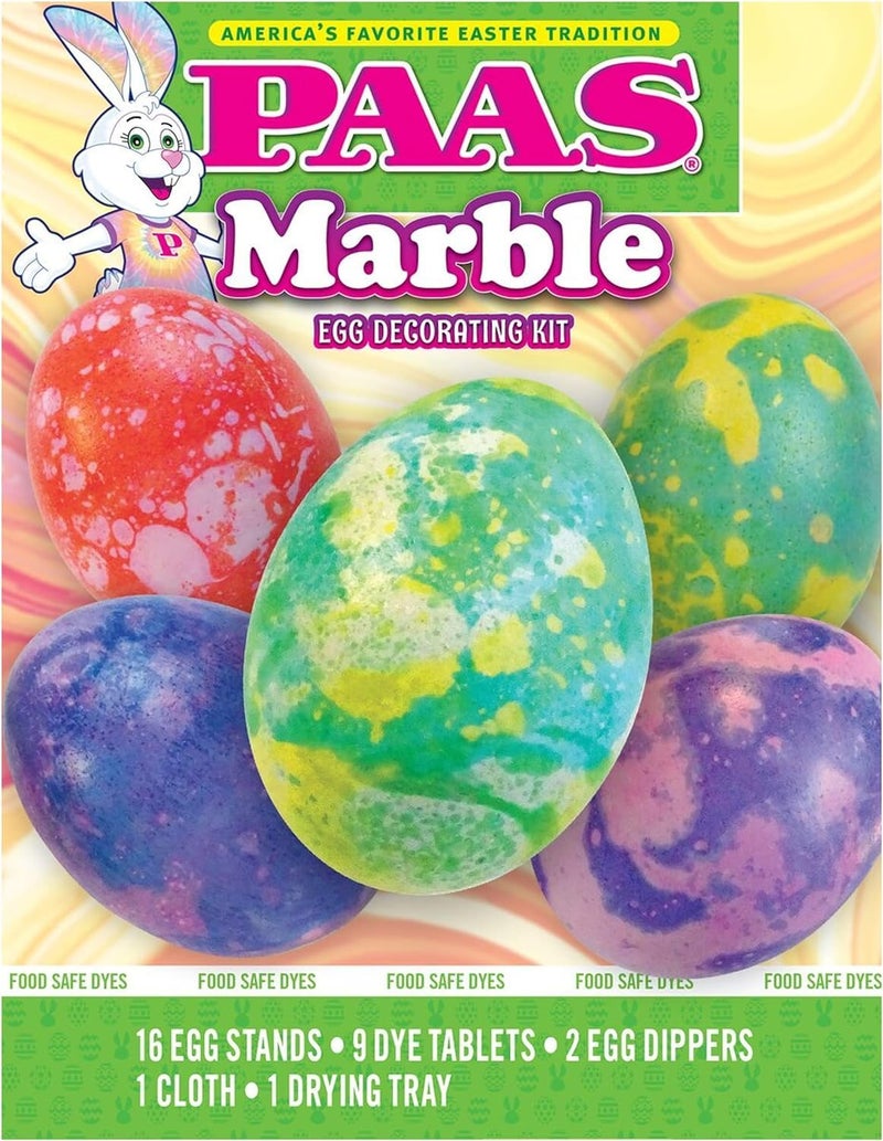 PAAS Marble Easter Egg Decorating Kit - America's Favorite Easter Tradition - Image 1