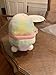 Plushland Plush Stuffed Animal 6 Inches Surprise Zip Up Egg Hideaway Easter Spring Inspired Gift for Girls and Boys Birthday Mothers Day Unicorn - Image 4