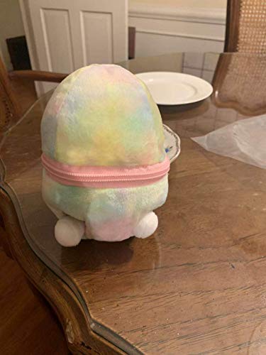 Plushland Plush Stuffed Animal 6 Inches Surprise Zip Up Egg Hideaway Easter Spring Inspired Gift for Girls and Boys Birthday Mothers Day Unicorn - Image 5