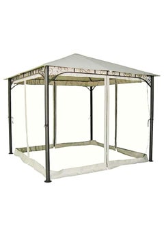 homz Gazebo With Cover and Mosquito Net 3 Meters 