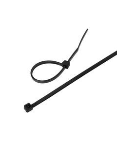 Electronicspices Pack of 100 Heavy Duty Industrial Wire Black Self Locking Cable Zip Ties 25mmX100mm  - Image 3