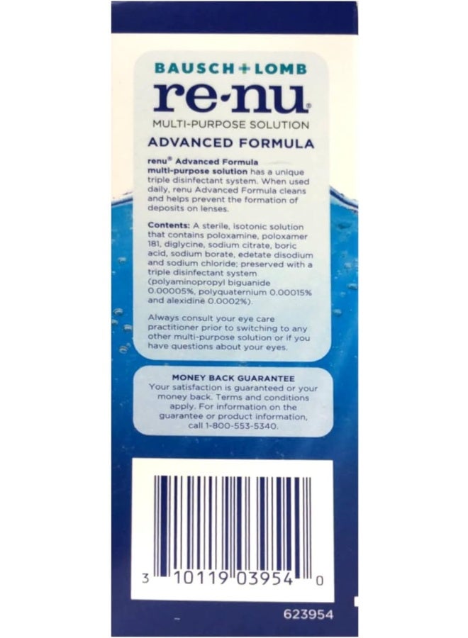 Renu Renu Fresh Multi-Purpose Contact Lens Solution 2 oz Travel Size (Pack of 4)  - Image 4